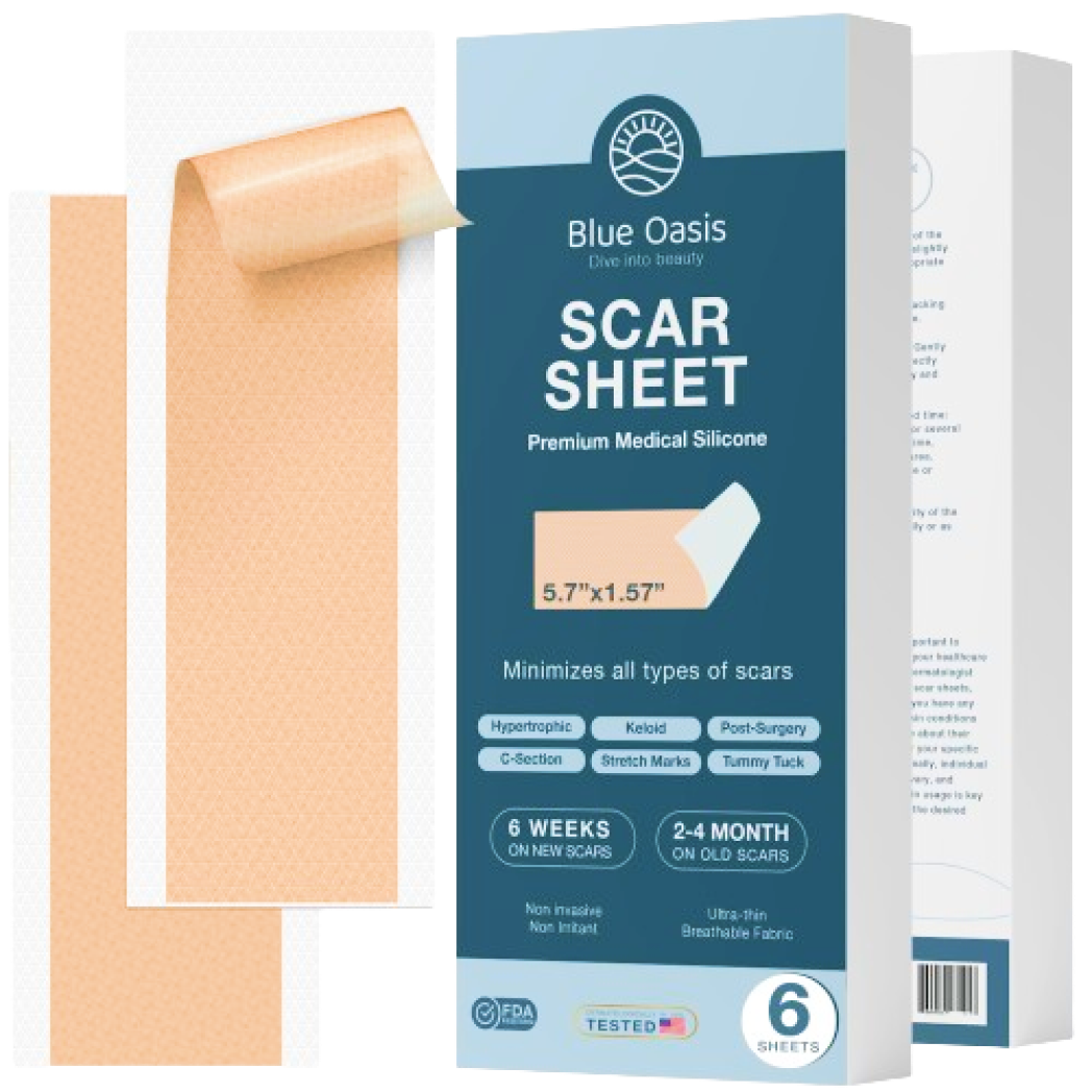 Silicone Scar Sheet Tape