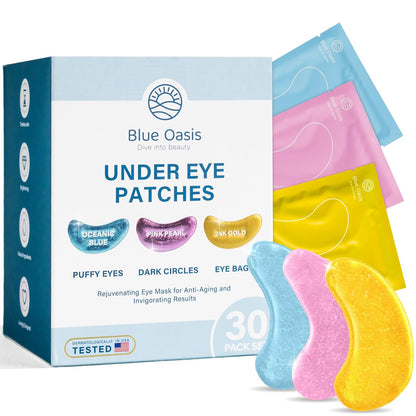 Under Eye Patches Multi Color 30 Pairs