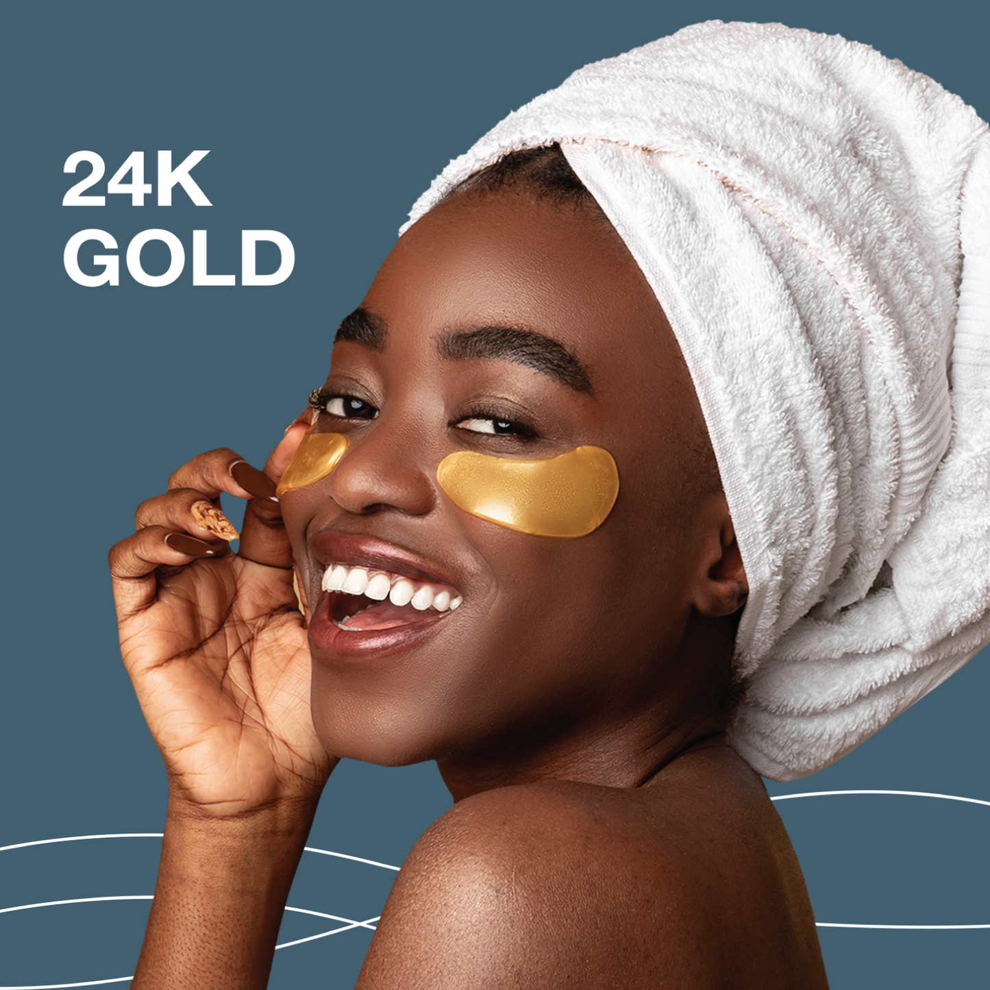 24k Gold Under Eye Mask Patches