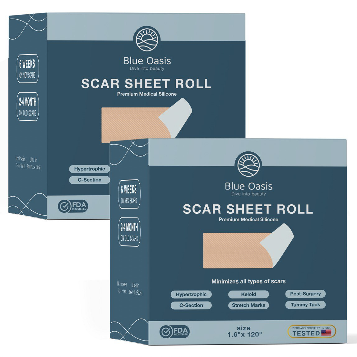 Silicone Scar Sheet Roll