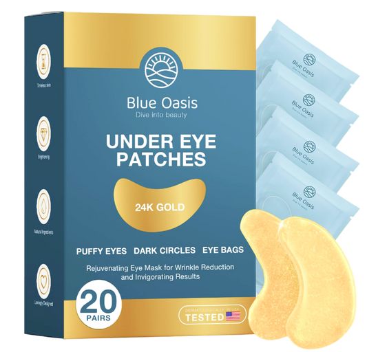 24k Gold Under Eye Mask Patches
